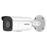 Hikvision 8 MP ColorVu Strobe Light and Audible Warning Fixed Bullet Network Camera — Pctech — Videomüşahidə kameraları