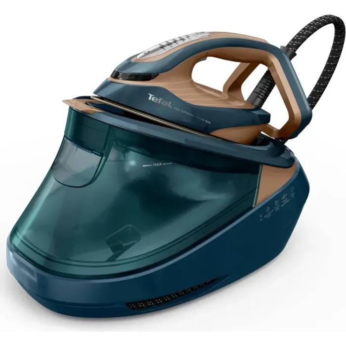Tefal Pro Express Vision Max GV9920 Buxar Generatorlu Ütü Smart LED İşıqlı Buxar Stansiyası — Bakı