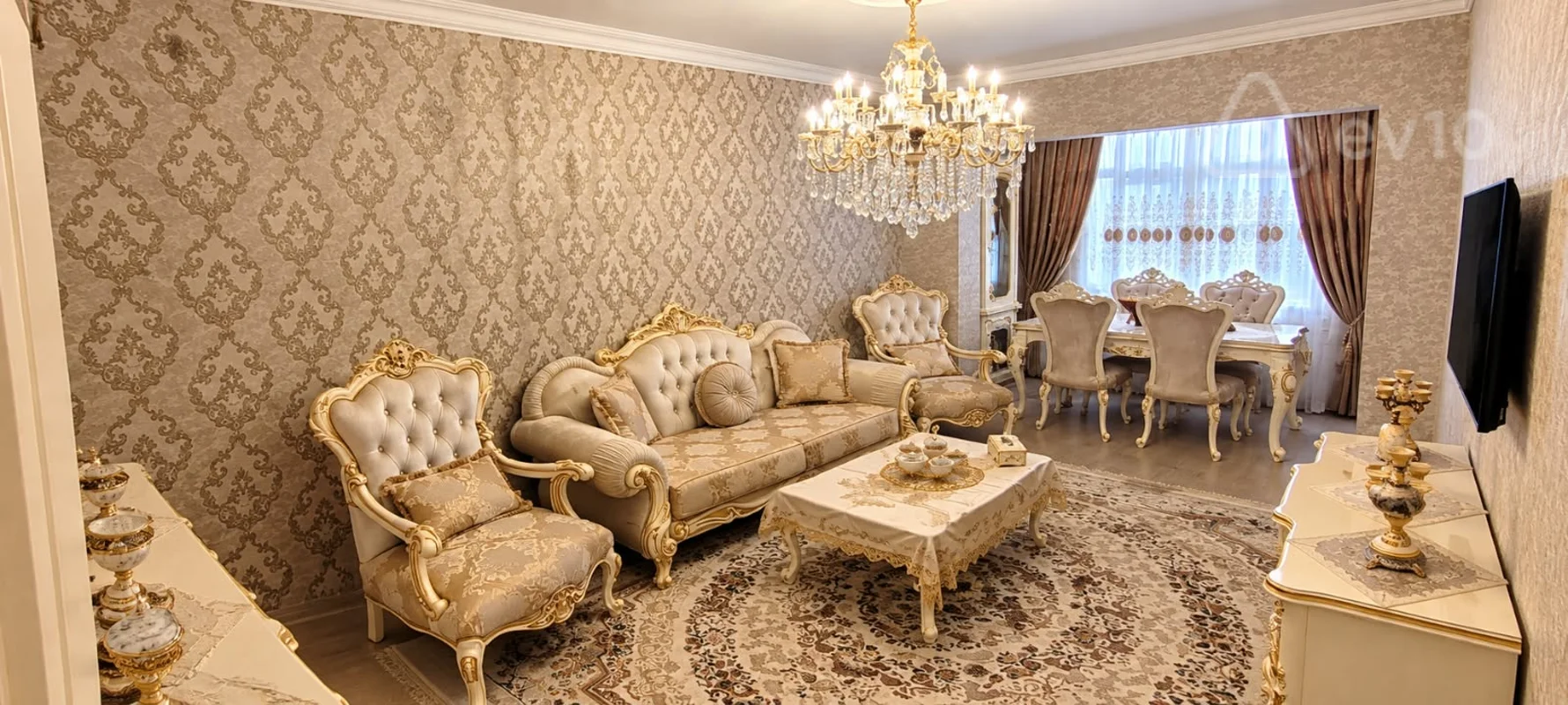 3 otaqlı mənzil, 80 m², D massivi — Bakı