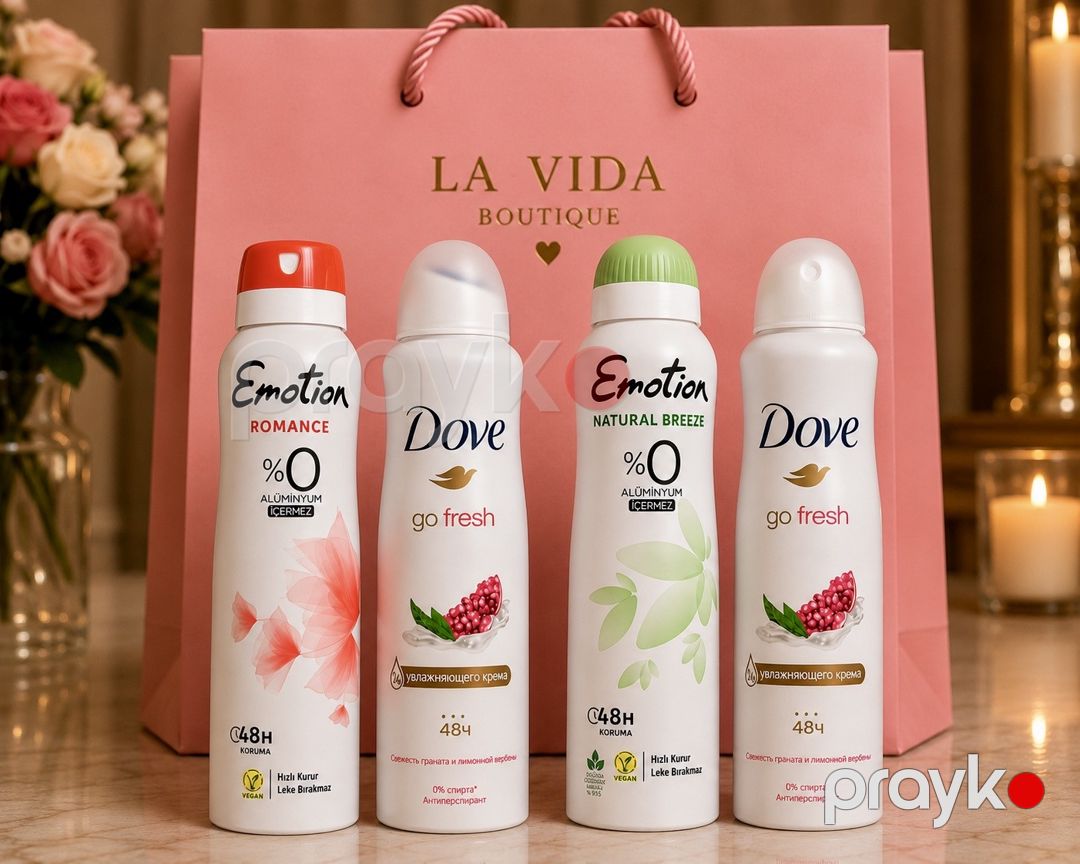 Dezodorant-antiperspirant dəsti qadınlar üçün, 4x150 ml — Mallar, Bakı (2)