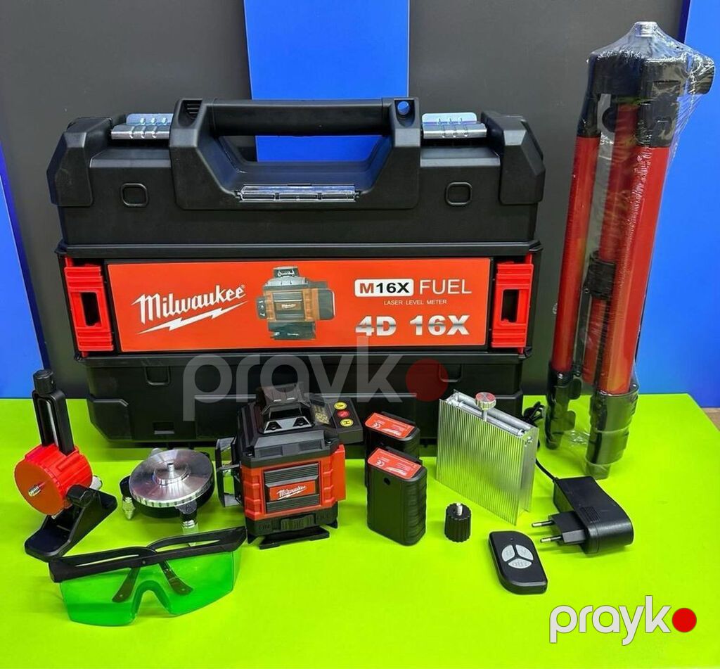 Elan 10556 Məhsulun adı: Nivelir Milwaukee 4DD 16 yaşıl şua — Ölçü alətləri, Bakı (3)