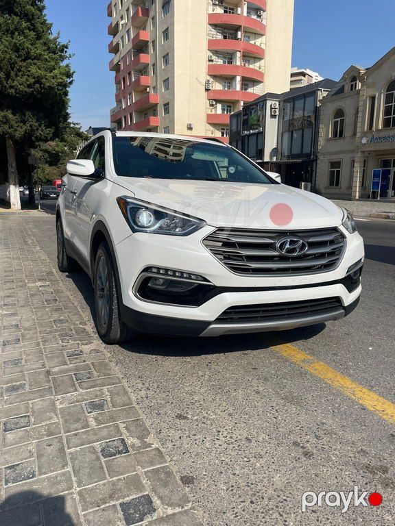 Hyundai Santa Fe, 2.0 L, 2016 il, 170 000 km — Avtomobillər, Bakı (7)