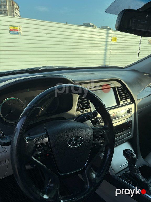 Hyundai Sonata, 2.0 L, 1.4 kWh, 2015 il, 268 760 km — Avtomobillər, Bakı (6)