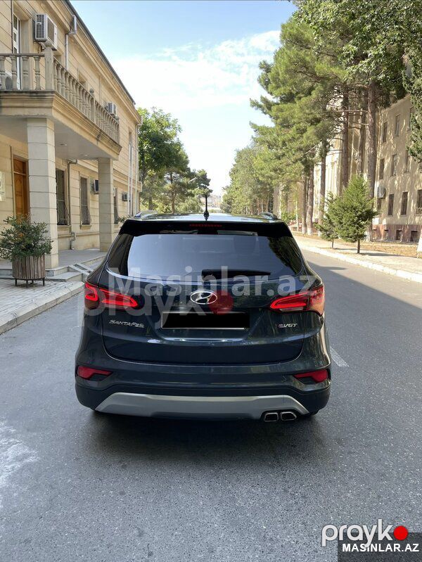 Hyundai Santa Fe, 2016 il — Avtomobillər, Bakı (5)
