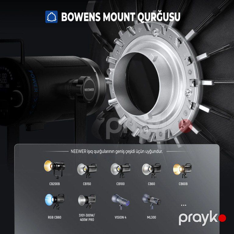 Parabolik softboks "Neewer" 85 sm — Foto və video texnikası, Bakı (5)