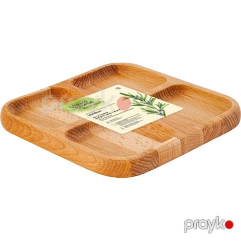 Çərəz qabı Plastic Republic Rosemary, 18x18 sm, ağac, qəhvəyi — Bakı