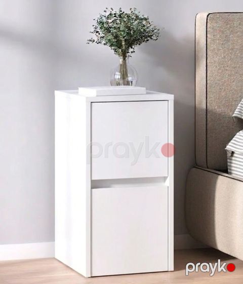 Çarpayıyanı tumba MB 5, laminat, ağ, 57x30x36 sm — Bakı