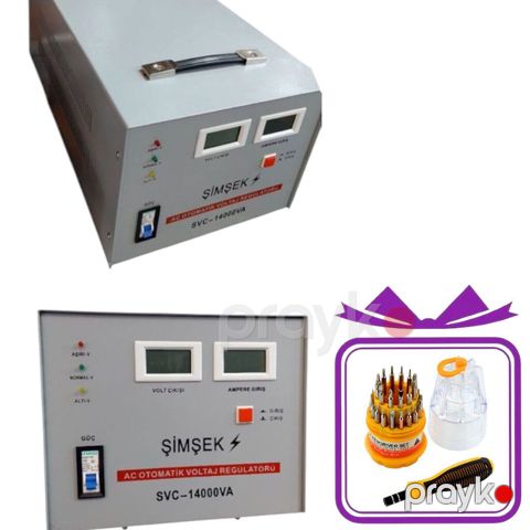 5849 Məhsulun adı: Gərginlik stabilizatoru Şimşek SVC-14000VA + — Bakı