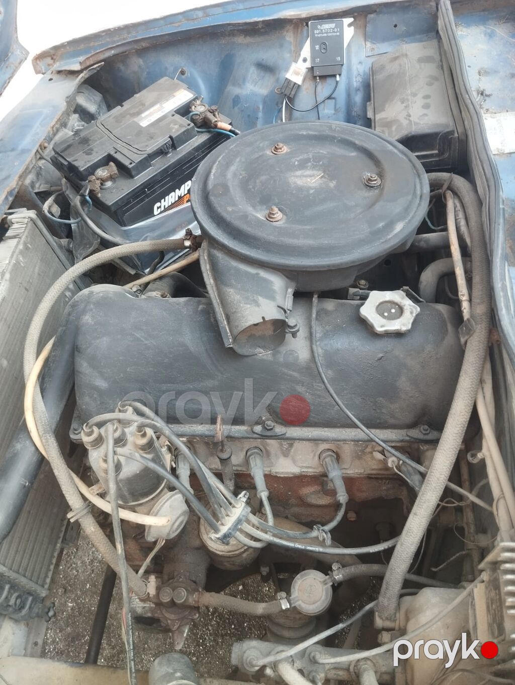 VAZ 2107 sedan, mavi rəng. - Kuzov: klassik 4 qapılı sedan, xrom — Avtomobillər, Bakı (5)