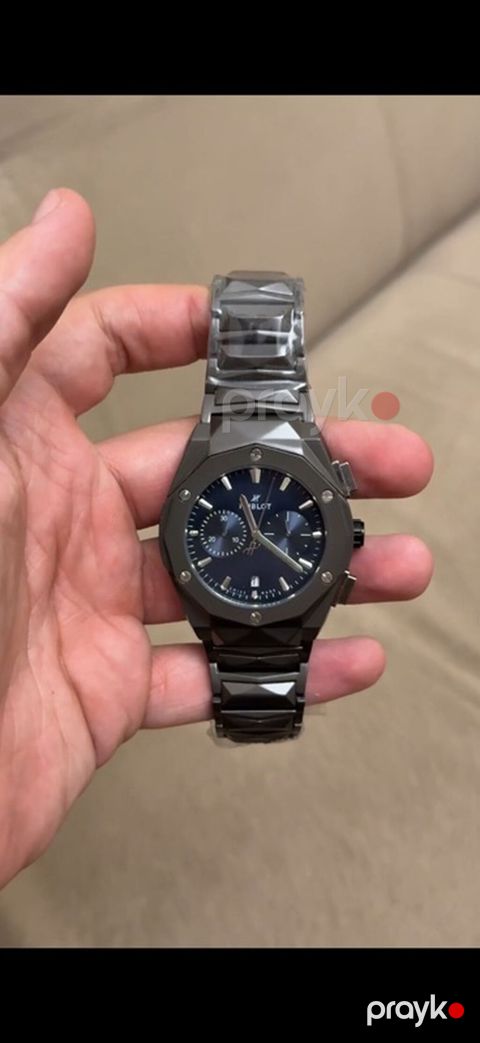 Hublot premium keyfiyyət, paslanmaz polad karopkasıda var hədiyyəlik — Bakı