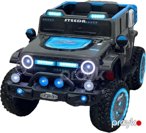 Uşaq elektrik avtomobili Magneto 30, qara — Bakı