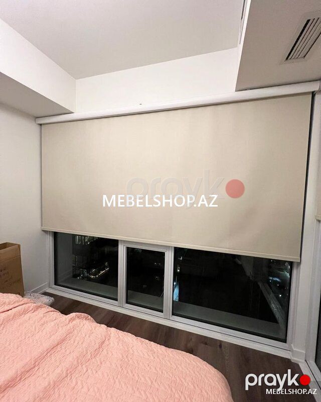 Stor jalüz modelleri — Pəncərələr, qapılar, balkonlar, Bakı (3)