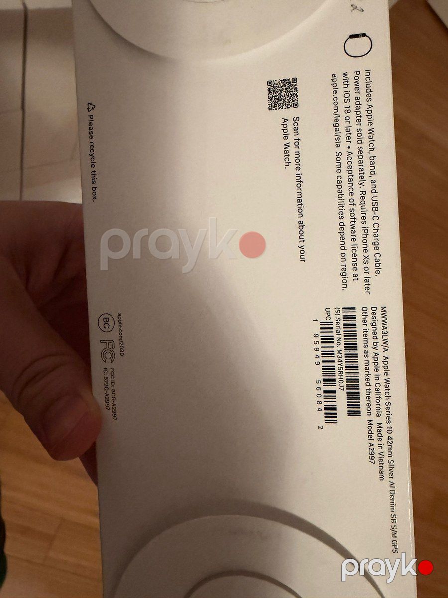 Apple Watch Series 10 Aluminum Silver 42mm — Ağıllı saatlar və biləkliklər, Bakı (3)