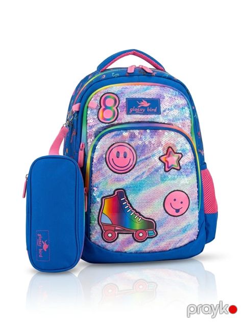 Ortopedik bel çantası Glossy Bird, Poliester, Rəngbərəng, 17 L — Bakı