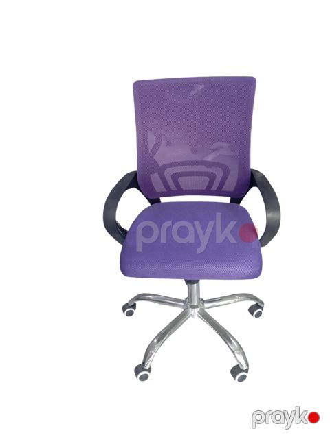Ofis kreslosu H 01, bənövşəyi — Bakı