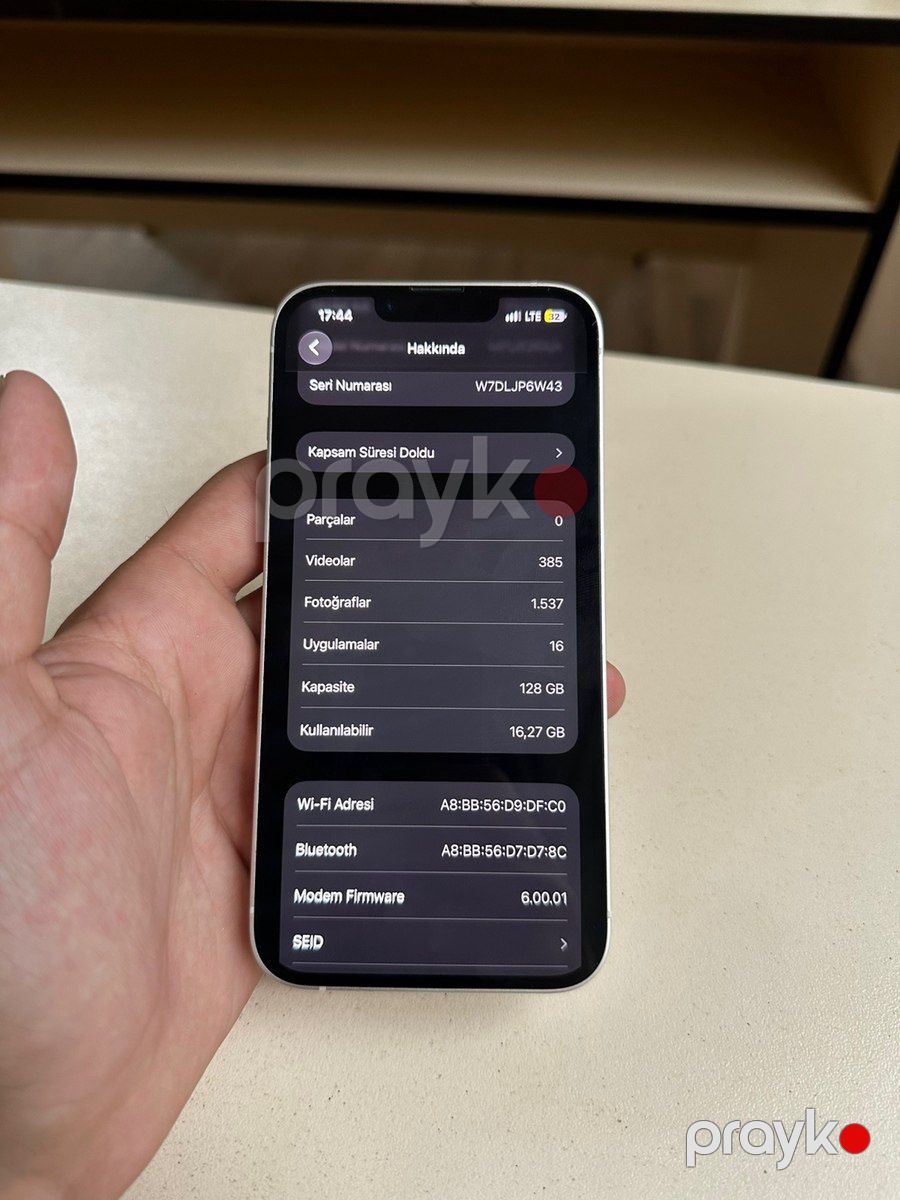 Apple iPhone 14 Starlight 128GB/6GB — Smartfonlar, Gəncə (9)