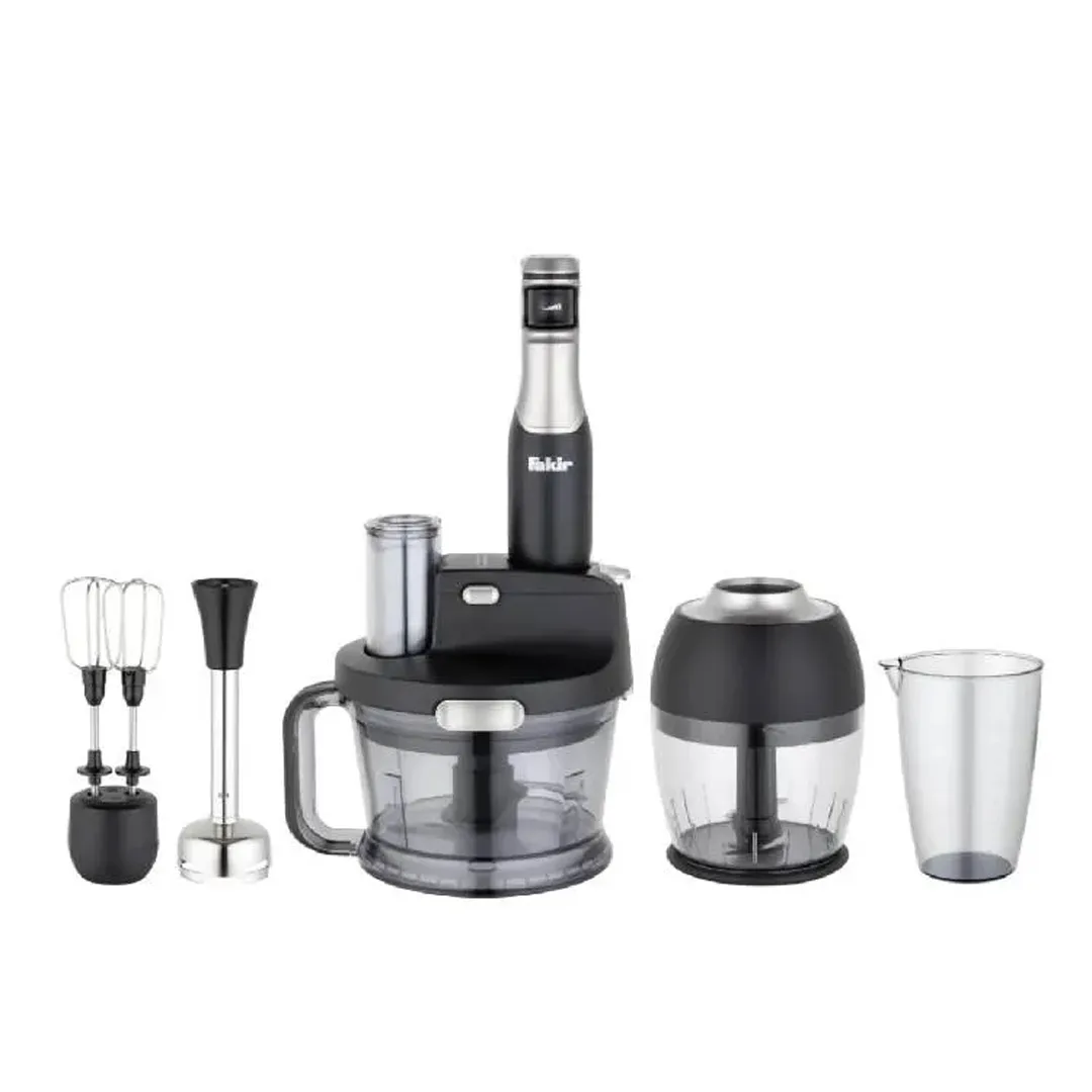Blender Fakir Speed Multi Blender Set Black & Silver — Bakı