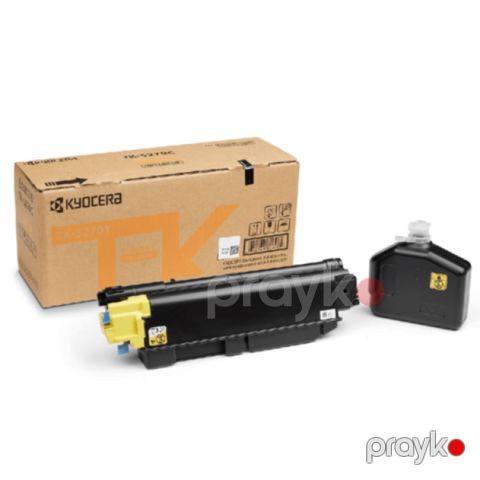 Kyocera TK-5270Y Orijinal Sarı (Yellow) Toner Kartrici — Bakı