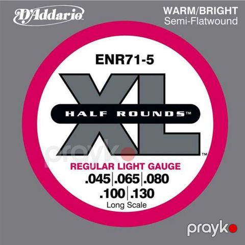10303 Məhsulun adı: Bas gitara üçün simlər D'addario ENR71-5, 5 sim — Bakı