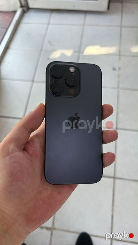 IPhone 16 Pro, 256 GB, Black Titanium, Simsiz şarj — Bakı