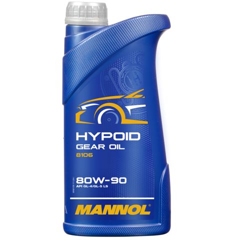 Sürətlər qutusu üçün yağ Mannol Hypoid SAE 80W-90 8106 1 lt — Bakı