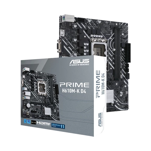 Asus H610M-K D4 (90MB1A10-M0EAY0) Motherboard — Bakı