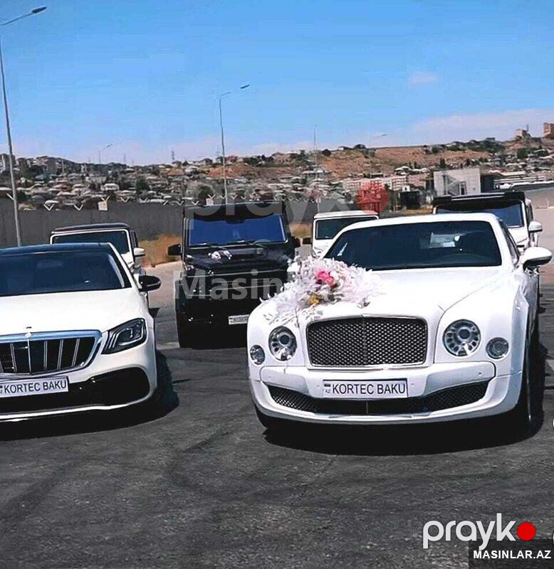 Rolls Royce Bentley Mulsanne Premium, 2022 il — Minik avtomobili icarəsi, Bakı (4)