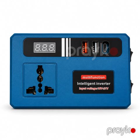 E74E 18–21V-dan 220V-a ağıllı multifunksional akkumulyator invertoru — Bakı