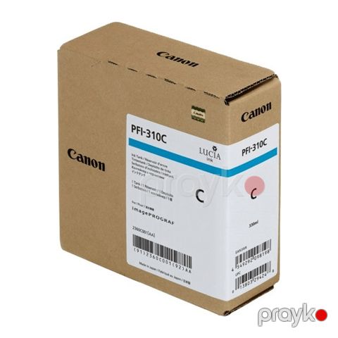 Canon Pigment Ink Cartridge Tank PFl-310 Cyan (2360C001) — Bakı
