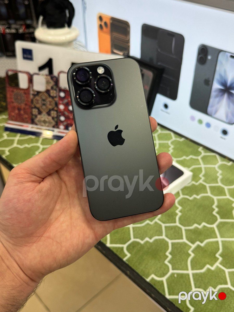 Apple iPhone 16 Pro Black Titanium 128GB/8GB — Smartfonlar, Bakı (2)