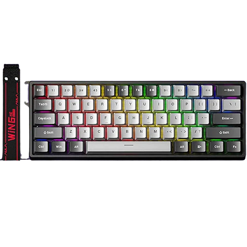 Aula WIN60 HE Pro Grey Multicolor Magnetic Gaming Keyboard — Klaviaturalar və siçanlar, Bakı (2)