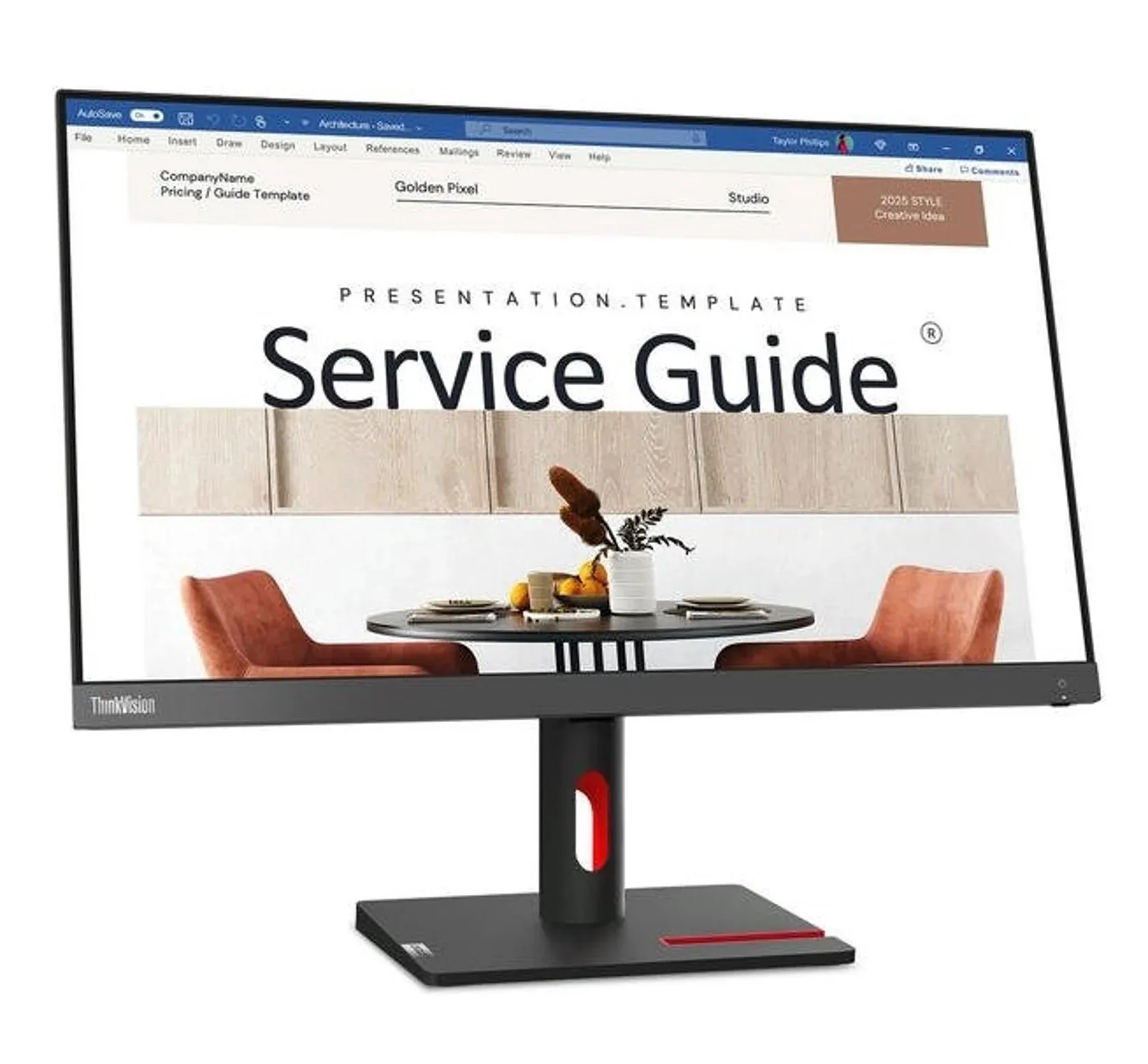Monitor Lenovo ThinkVision S24i-30 — Mallar, Bakı (2)