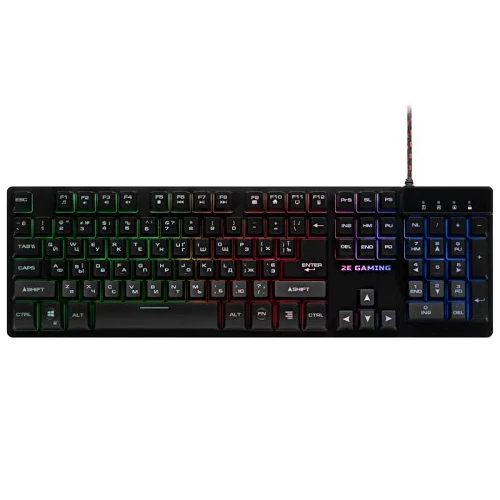 2E KG280 (2E-KG280UB) Black Gaming Keyboard — Bakı