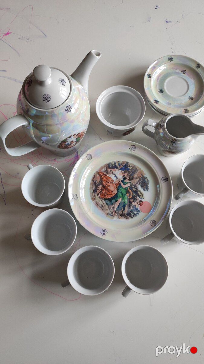 Madonna çay, qəhvə dəsti — Qablar və mətbəx əşyaları, Gəncə (9)