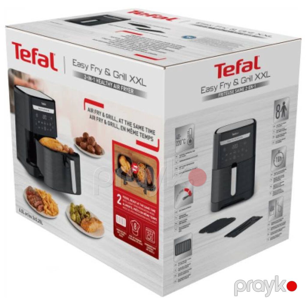 472 Məhsulun adı: Aerofritür Tefal EY801815RAX Easy Fry Grill XXL — Frilyör, Bakı (5)