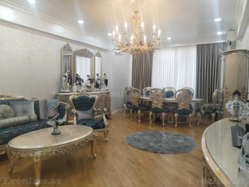 Satılır 3 otaqlı Mənzil Yeni tikili 140 m² Bakı, Yasamal r., Elmlər Akademiyası m — Bakı