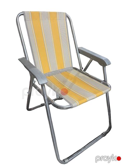 Kreslo ZTW-KR4, metal, parça, sarı, 44x39x76 sm — Bakı