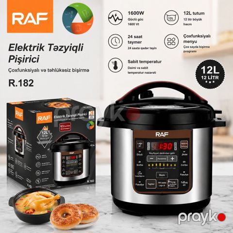 10291 Məhsulun adı: Multibişirici Raf R.182 12L 1600W Brend: No — Bakı