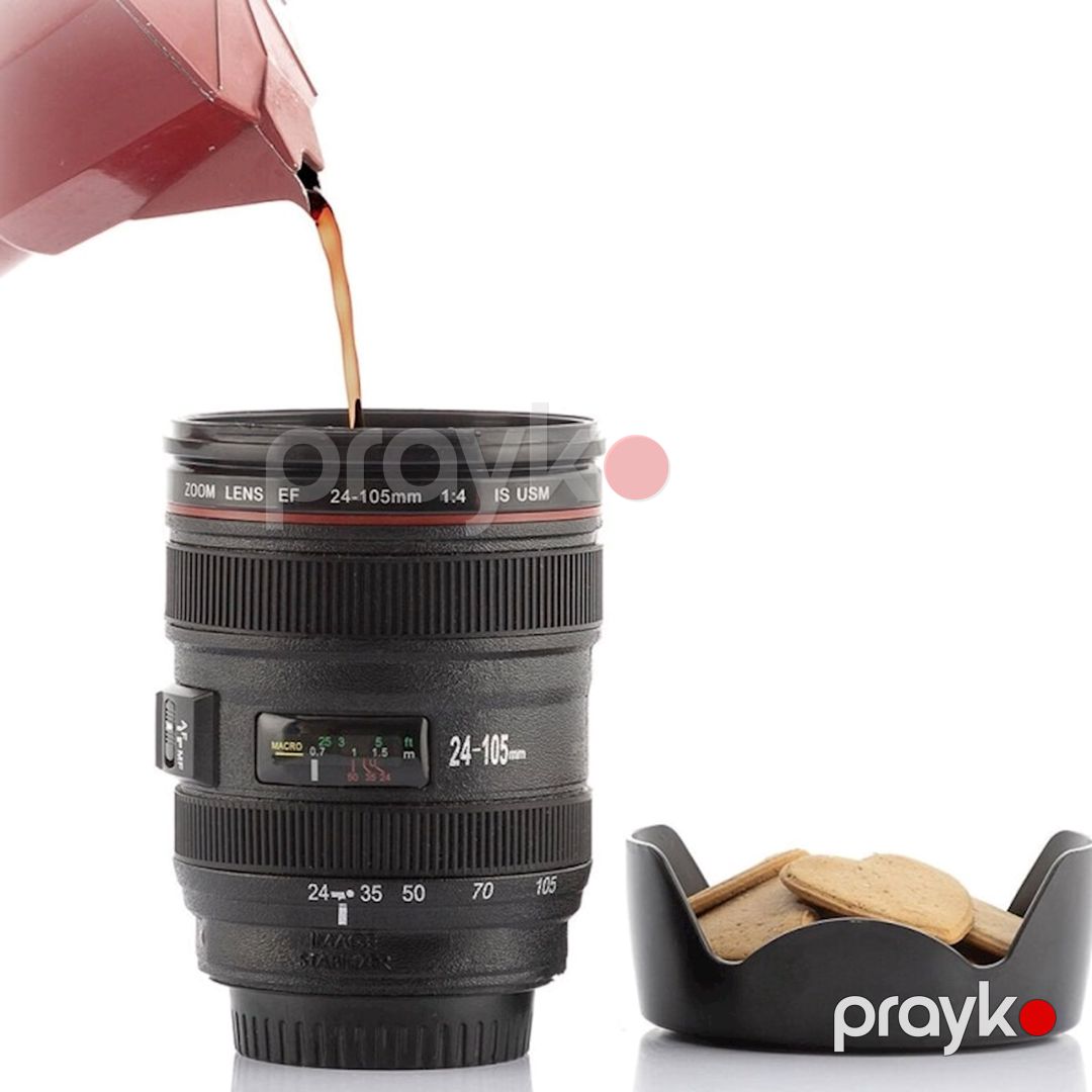 Çoxfunksiyalı fincan InnovaGoods V0103589 Mukoffy, qapaq ilə, 400 ml, plastik, 11x16 sm, qara — Mallar, Bakı (3)