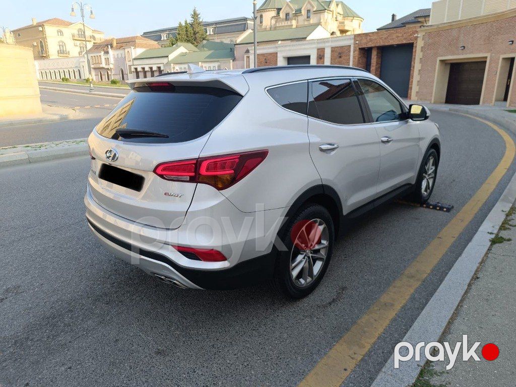 Hyundai Santa Fe, 2.0 L, 2016 il, 213 000 km — Avtomobillər, Bakı (2)