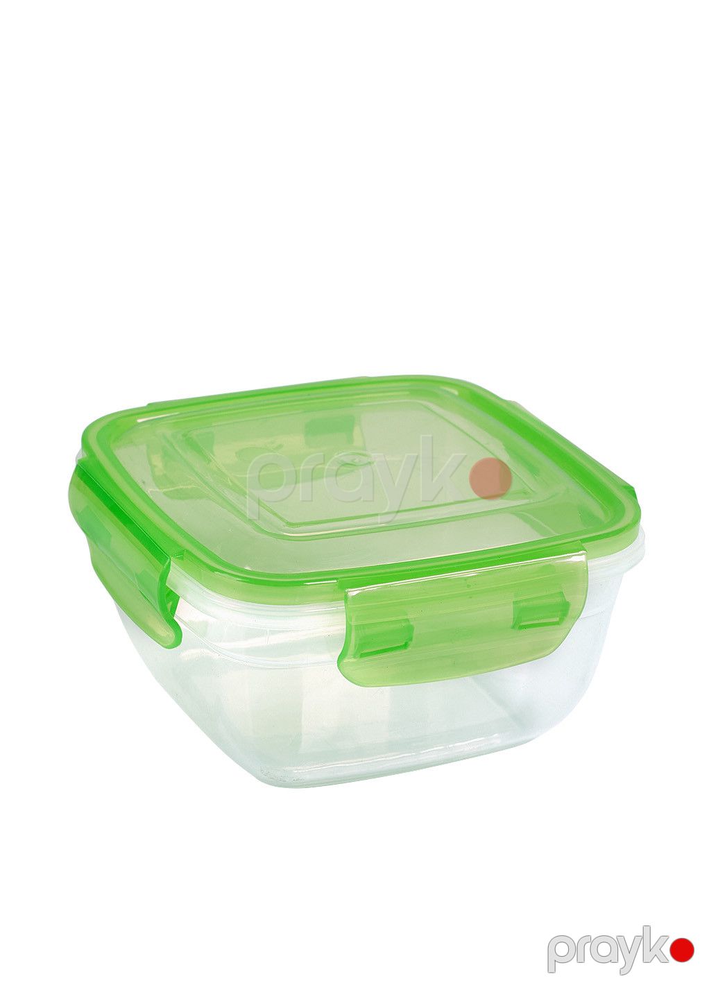 Konteyner Stars Plast, plastik, şəffaf/yaşıl, 12.4х12.4х6.7 sm, 500 ml — Mallar, Bakı (3)