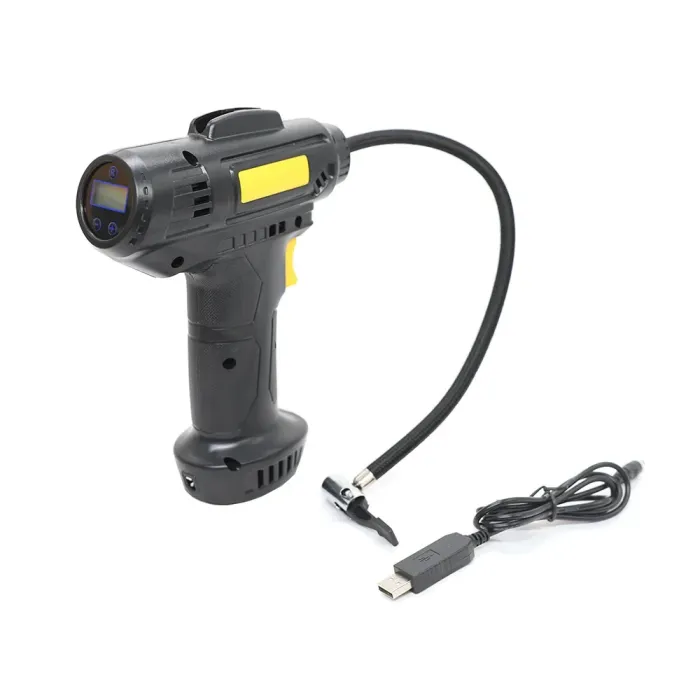 Karpat Batareyalı Təkər Dolduran 12V – Smart Portativ Hava Kompressoru — Bakı