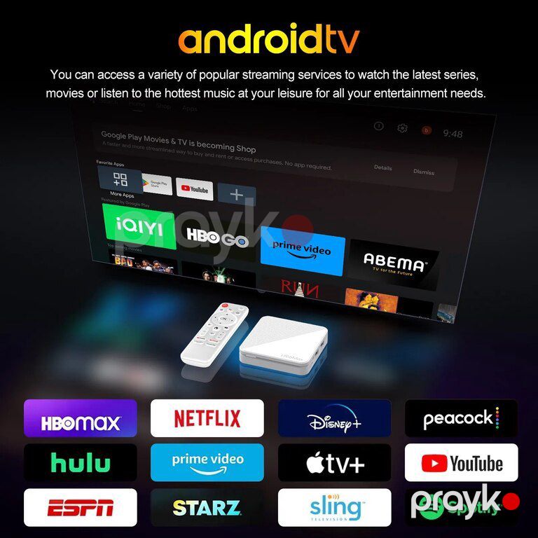 TV Box "H96MAX Ultra Android 14" 5G 4K — TV və Video, Bakı (4)