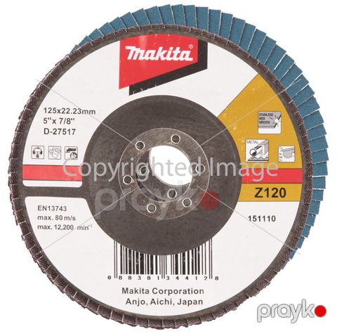 Disk pardaqlayıcı metal üçün (125 mm) Z120, Makita D-27517 — Bakı