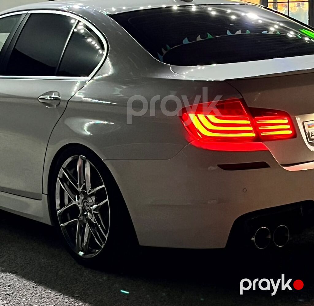 BMW F10 üçün 20" xrom yüngül lehimli disklər və aşağı profilli şinlər — Diskləri, Bakı (5)