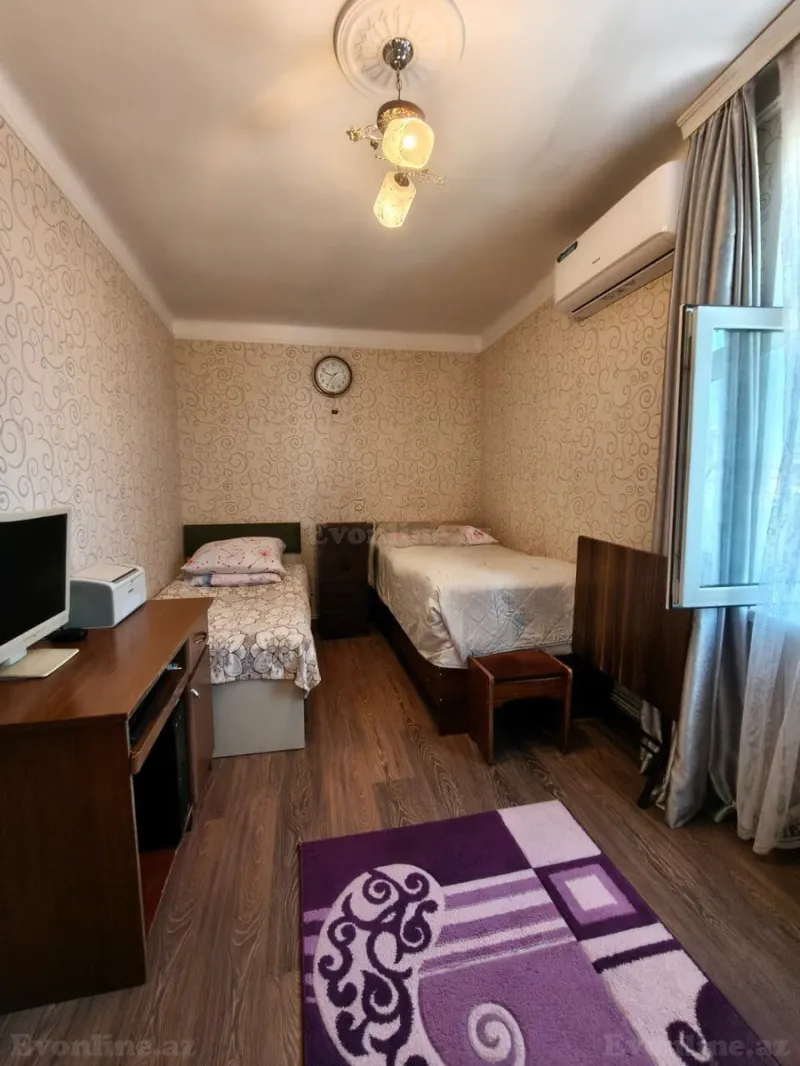 Satılır 2 otaqlı Mənzil Köhnə tikili 55 m² Bakı, Səbail r., Badamdar — Mənzil, Bakı (4)
