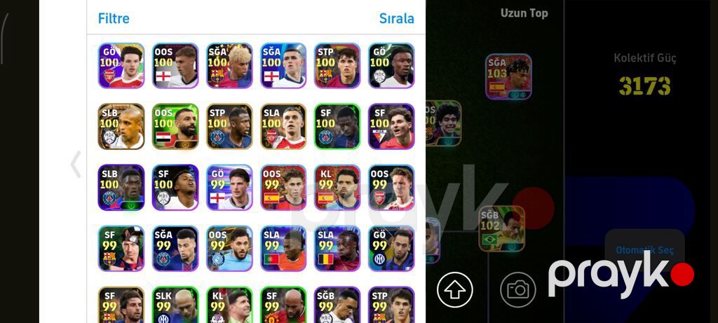 (Maks Qiyməti 20AZN Aşağısı 15 EFootball hesabı – güclü heyət və — Digər, Bakı (4)