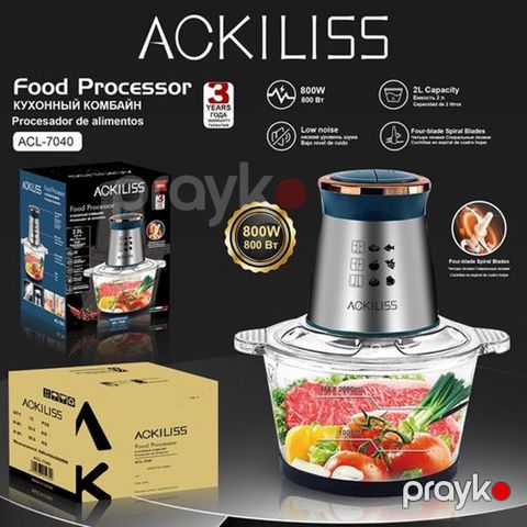 9558 Məhsulun adı: Elektrik Doğrayıcı Ackiliss ACL.7040 Brend: No — Bakı