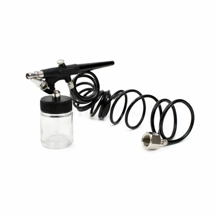 Pulverizator Mini Dəst İki Balonlu (Plastik) – Professional Aeroqraf Dəsti — Bakı
