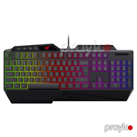 Havit Gamenote KB488L RGB Gaming Keyboard (Qara) (HVKB-KB488L-BK) — Pctech — Kompüterlər və noutbuklar